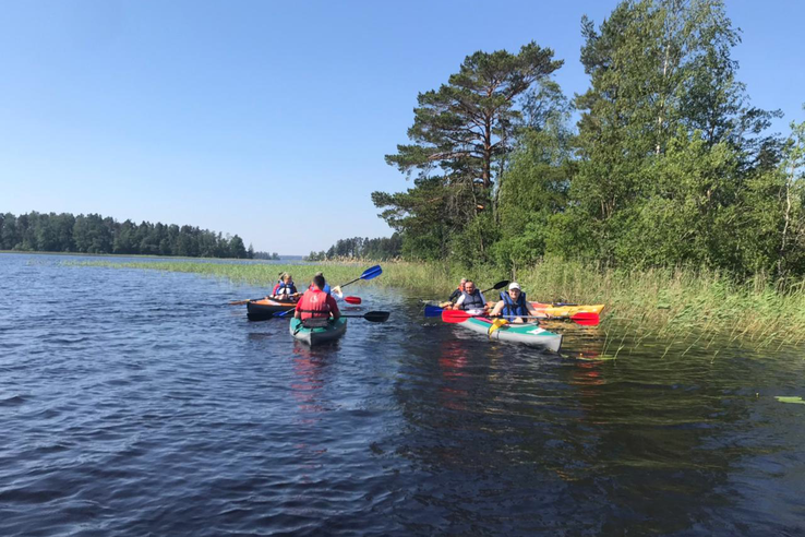 22 июня в Приозерске стартовал пресс-тур по водному маршруту «Выборг Приозерск»