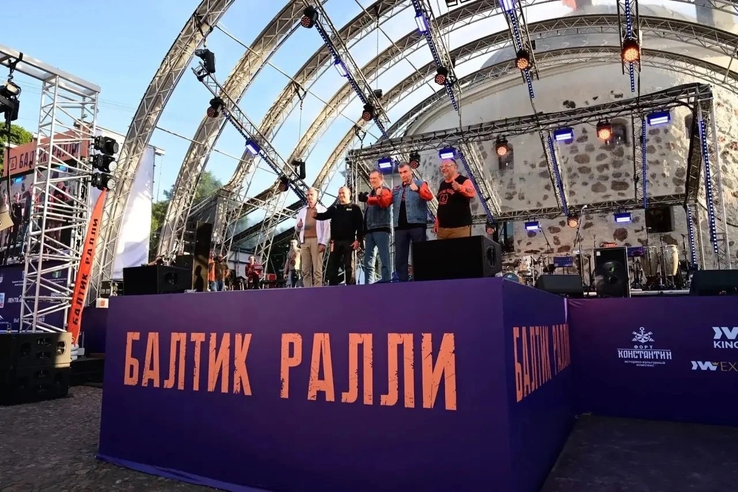 VI международный мотофестиваль «Балтик Ралли» в Выборге